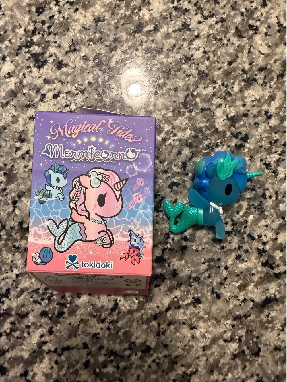 Tokidoki Magical Tales Mermicorno Kelpy Unicorn Mermaid Figure w/ Box
